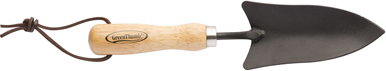 Garden Transplanter with Wood Handle, 11 Inch Blade for Planting and Transplanting