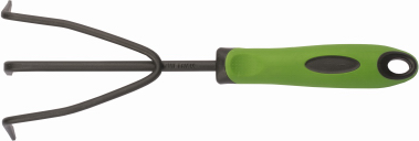 Garden Cultivator, Black Carbon Steel Blade, Ergo Handle