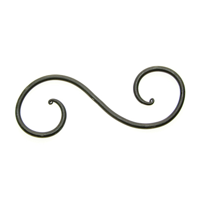 Plant Hook,  S , Black, 6-In.