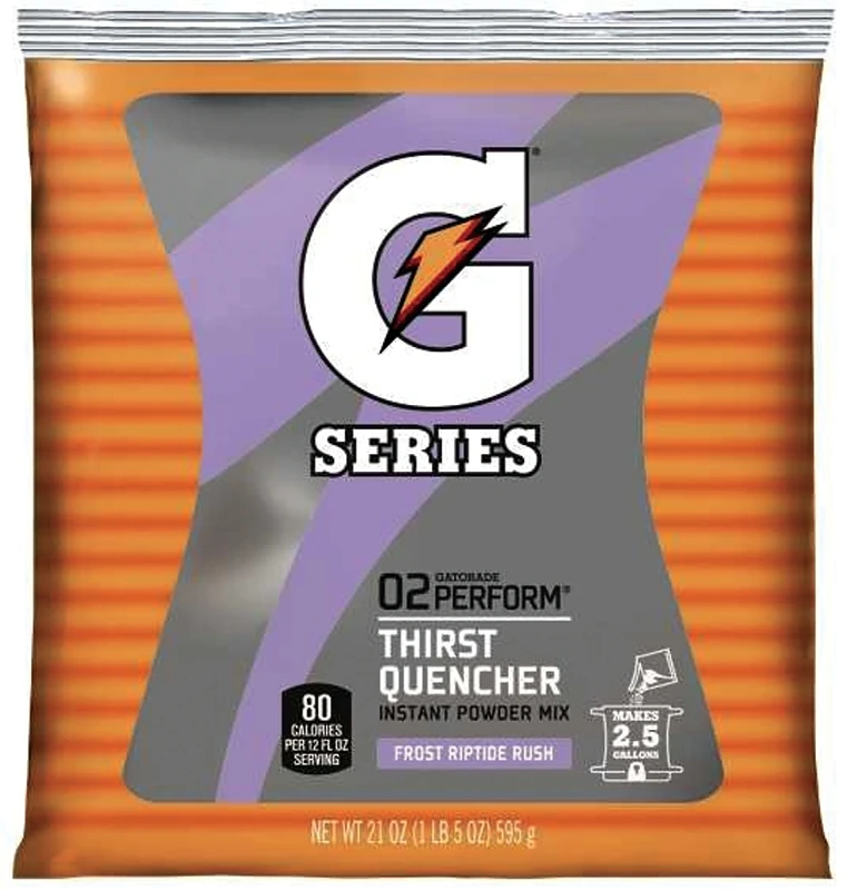 Powder Packets, Frost Riptide Rush, 21 Oz, 32 Ct, Model 33673