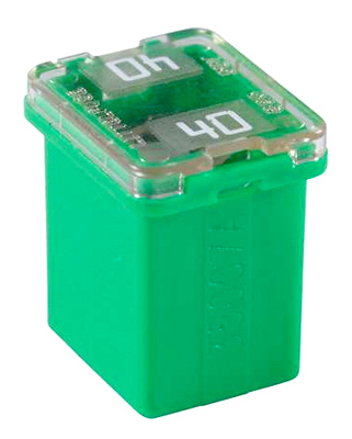 Low Profile Fmx Maxi Fuse, Green, 40-amp, Fast Acting Ceramic