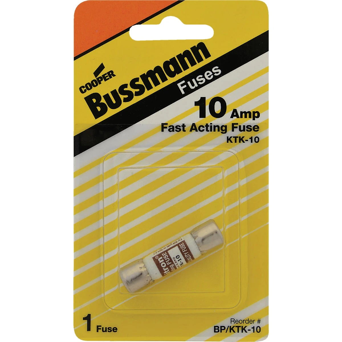 10 Amp Limitron Ktk Heavy-duty Fast Acting Cartridge Fuse