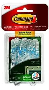 Outdoor Light Clips, 32-Pk.