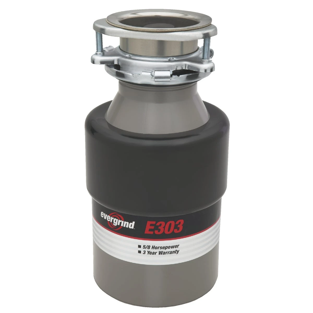 5/8 Hp Garbage Disposer With 3 Year Warranty And Quick-lock Installation