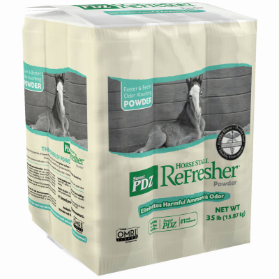 Horse Stall Refresher Non-toxic Mineral Powder 35 Lb For Ammonia Odor Control