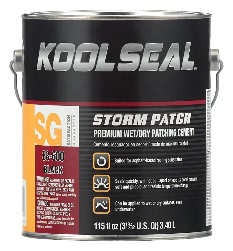 Premium Wet and Dry Patching Cement, 1 Gallon Container for Concrete Repair