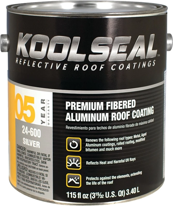 Premium Aluminum Paint, 0.9 Gallon Container