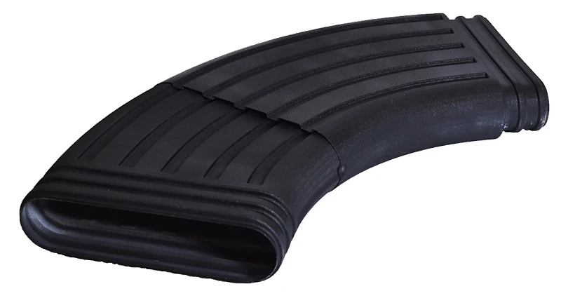Adjustable Downspout Extender Elbow, Black Pvc, 15-inch