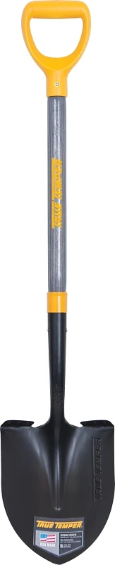 Round Point Digging Shovel With D-style Ash Wood Handle, Model 2585900