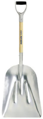 Aluminum Grain Scoop with 27 Inch Handle for Efficient Material Handling