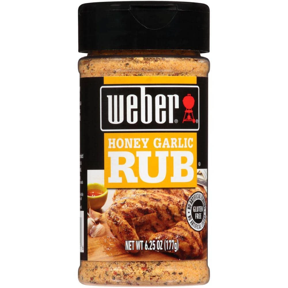 Honey Garlic Rub, 6.25 Oz. - Perfectly Balanced Seasoning For Meats