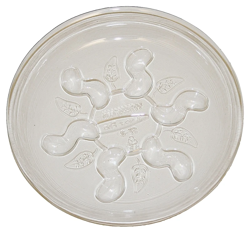 Saucer Plus Plant Saucer, 14-inch Diameter, Durable Plastic With Decorative Feet