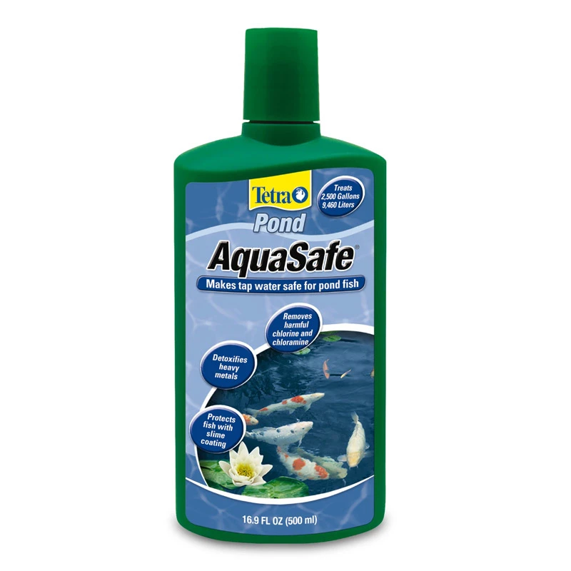 Pond AquaSafe Water Conditioner, 16.9 Ounce Bottle, Safe for Fish and Aquatic Life