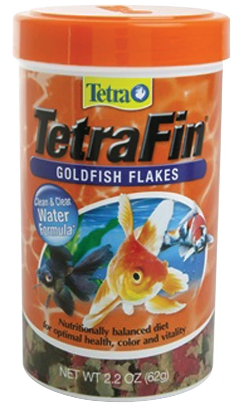 Fin Goldfish Food, 2.2-ounce - Nutritionally Balanced Flakes For Optimal Health