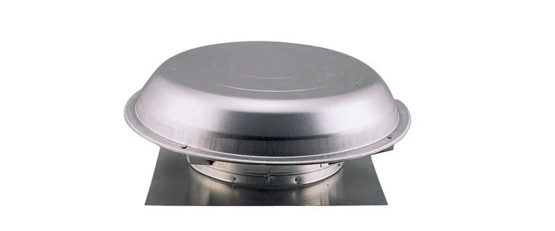 Roof-mount Attic Ventilator, Mill Finish, 1900 Sq. Ft., 1320 Cfm