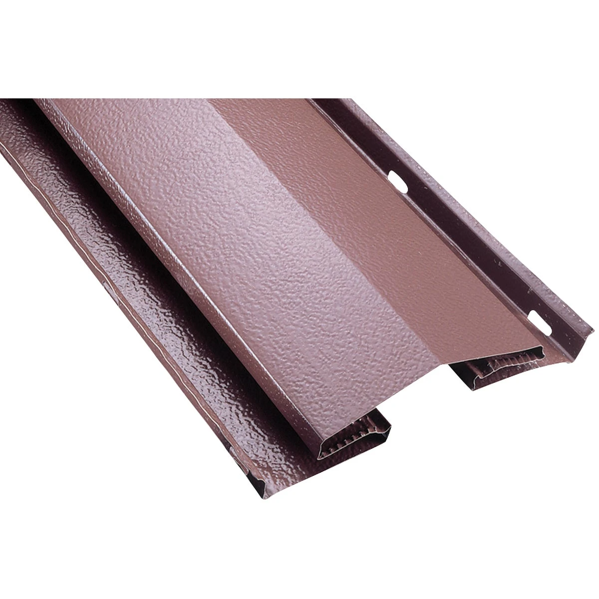 8 Ft. Brown Aluminum Continuous Ridge Vent For Roofs