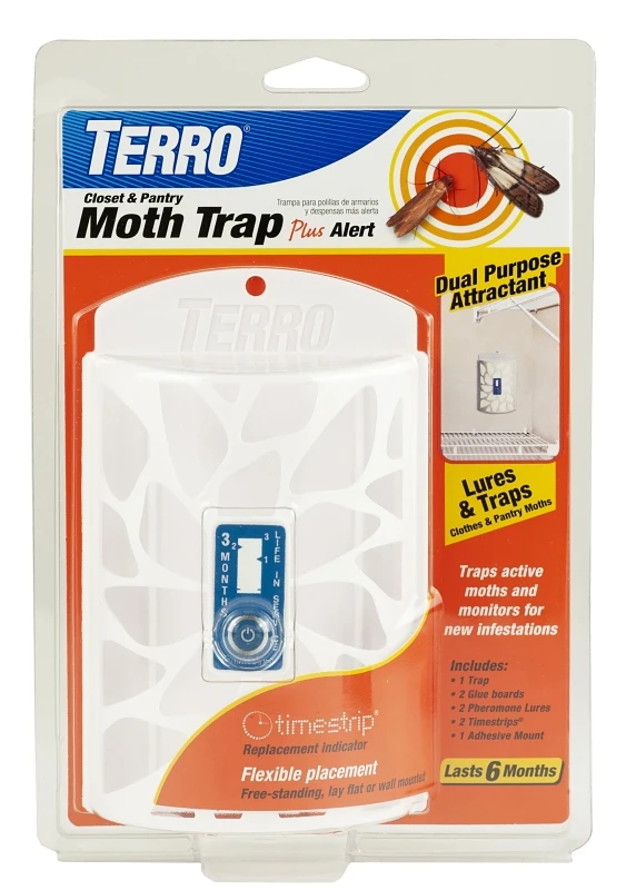 Moth Trap with Pheromone Lure for Effective Indoor and Outdoor Moth Control