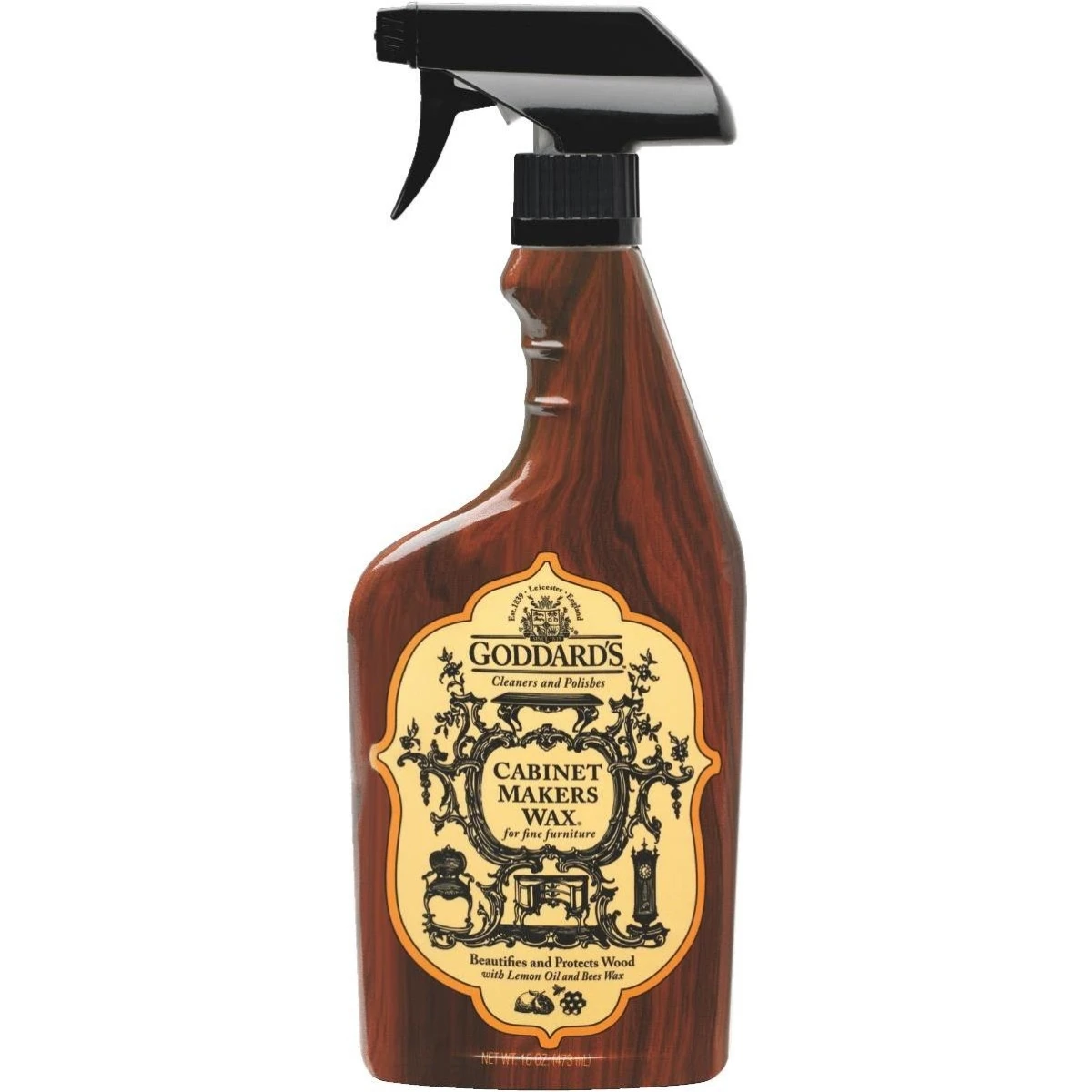 23 Oz. Cabinet Makers Wax Spray With Beeswax And Lemon Oil