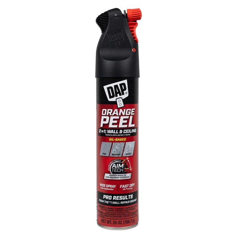 25 Oz. Orange Peel Oil-based Spray Texture With Aimtech Adjustable Nozzle