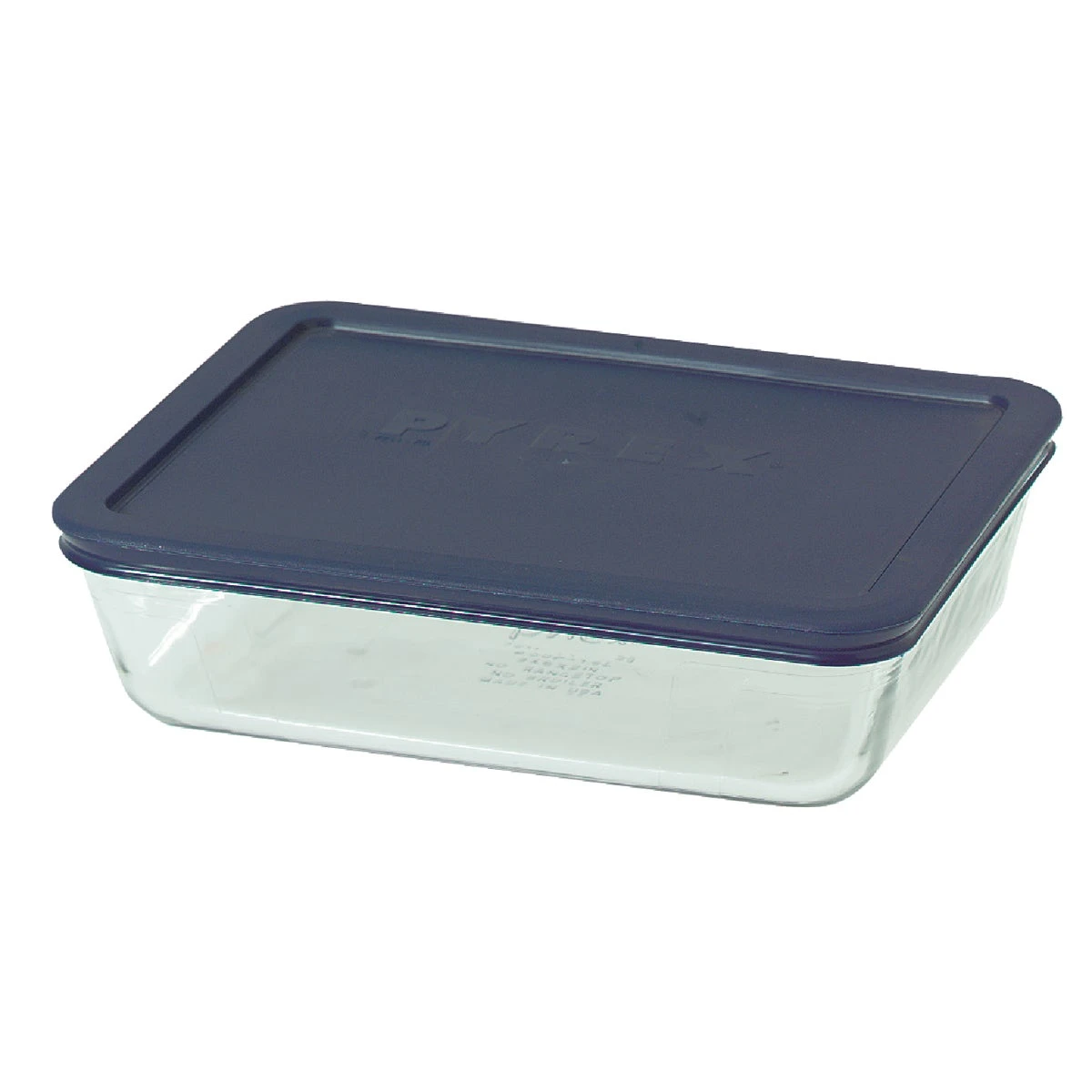 Clear Glass Baking Dish with Lid, 6 Cup Capacity, Durable Oven Safe