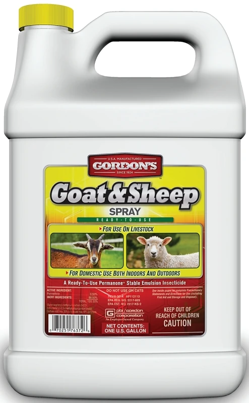 Goat & Sheep Insecticide Spray, Ready-to-use Gallon For Livestock