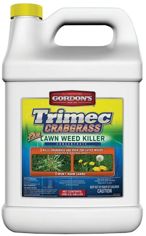 Trimec Plus Crabgrass Lawn Weed Killer Concentrate, 1 Gallon