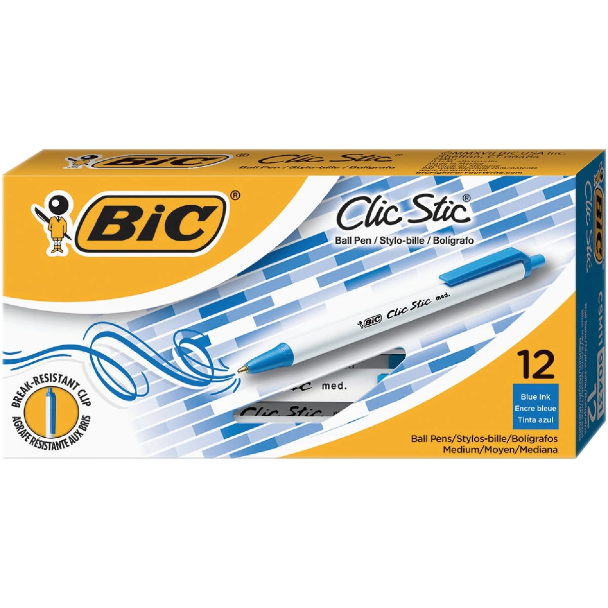 Bic Clic Stic Retractable Pen