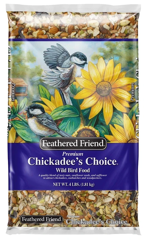 Chickadee's Choice Wild Bird Food, 4 Lb. Bag - Premium Blend