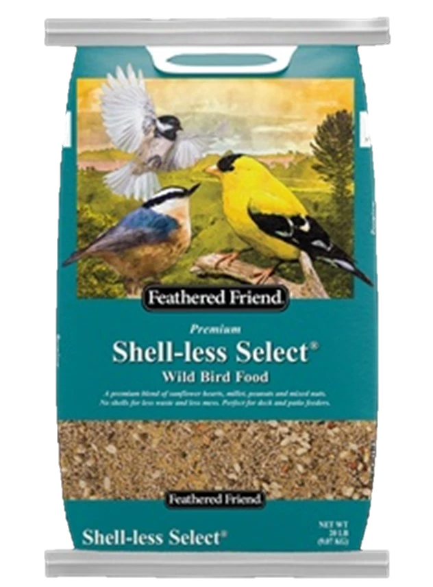 Shell-less Select Wild Bird Food, 20 Pound Bag