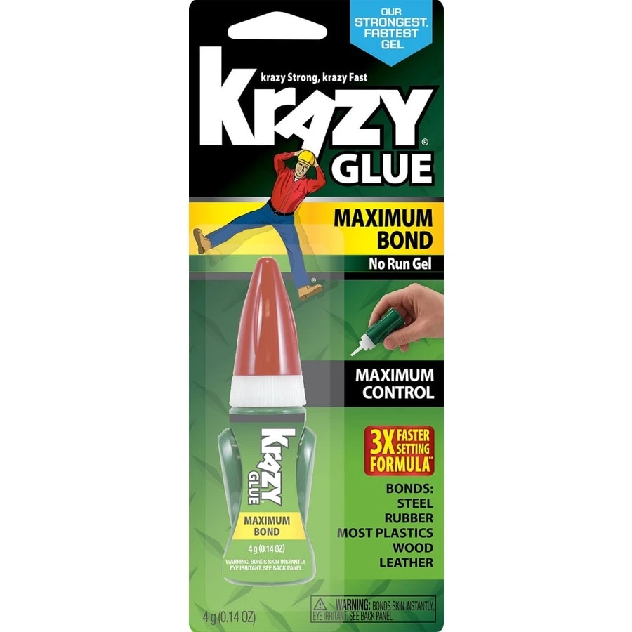 Maximum Bond Gel, Clear, 4 Gram - Super Strong Adhesive