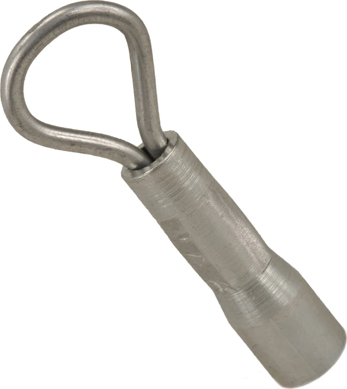 1/4 Inch Pipe Thread Loop Pull Ring For Chimney Brush Attachment