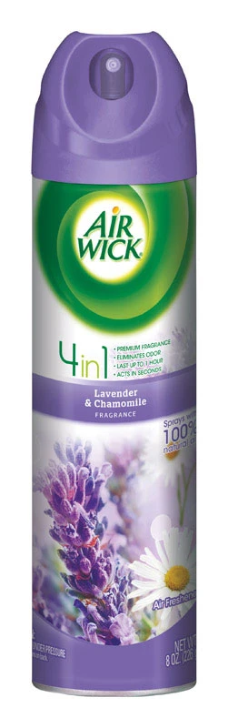 8 Ounce Lavender and Chamomile Scented Air Freshener Aerosol Spray