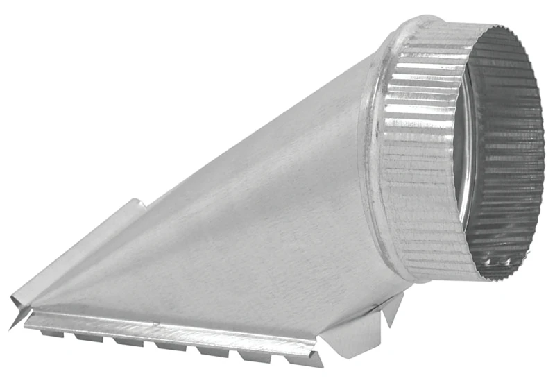 30 Gauge 6 Inch Galvanized Top Take-off For Duct Systems