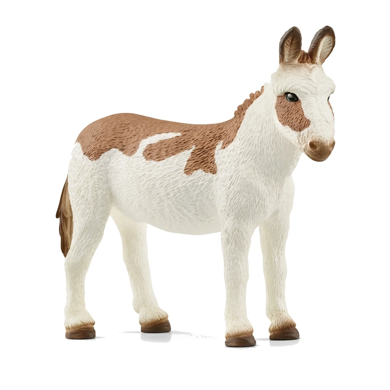 American Spotted Donkey Toy Animal Figure for Ages Three and Up