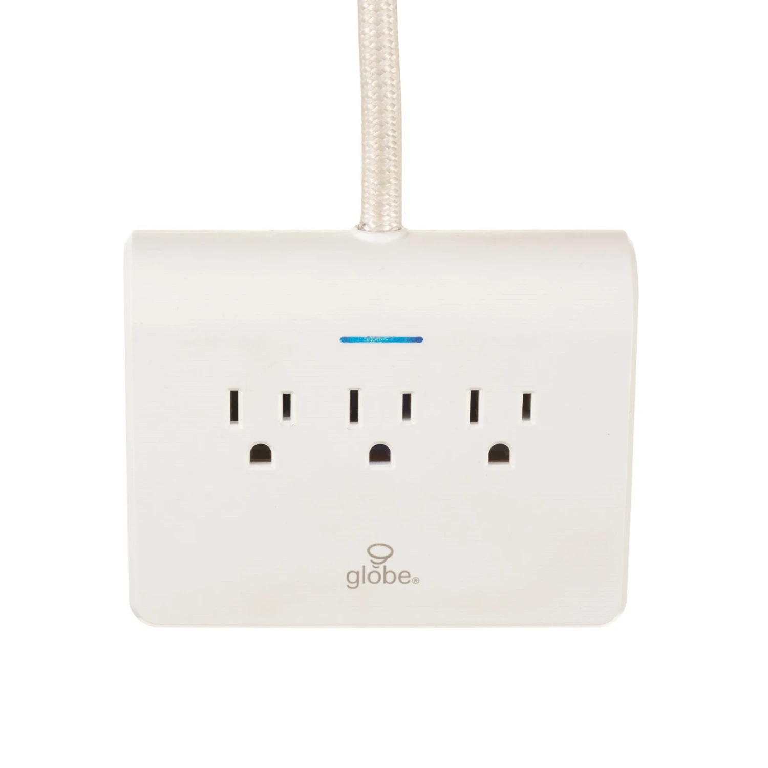 Designer Series 6 Ft. Power Strip With 3 Outlets And 4 Usb Ports