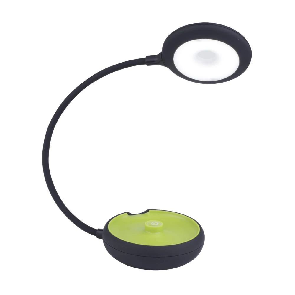 Led Flexible Desk Lamp, Black, 10.5-inch, Dimmable, Usb Powered