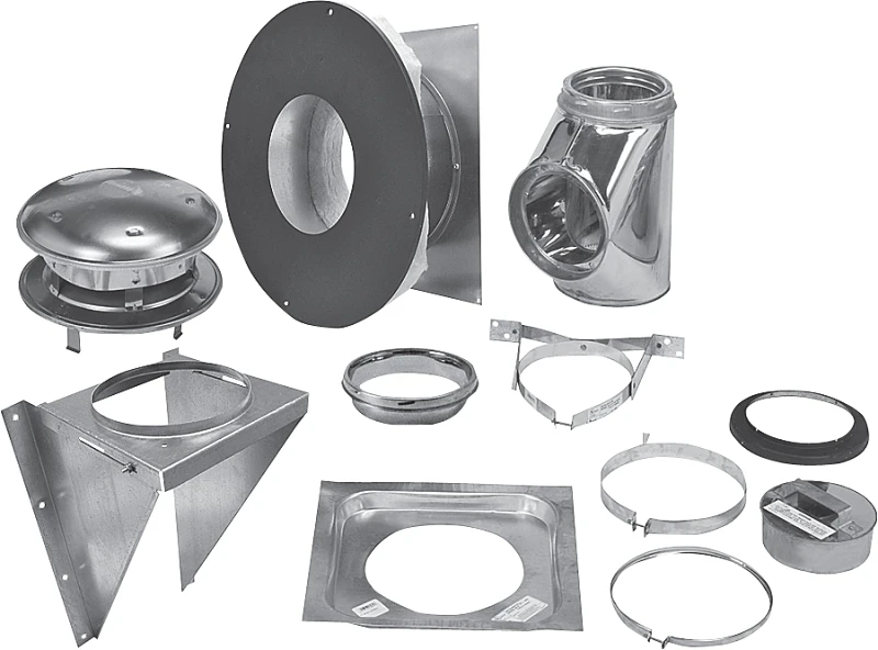 Sure-Temp Eight Inch Complete Thru-the-Wall Support Kit for Ventilation