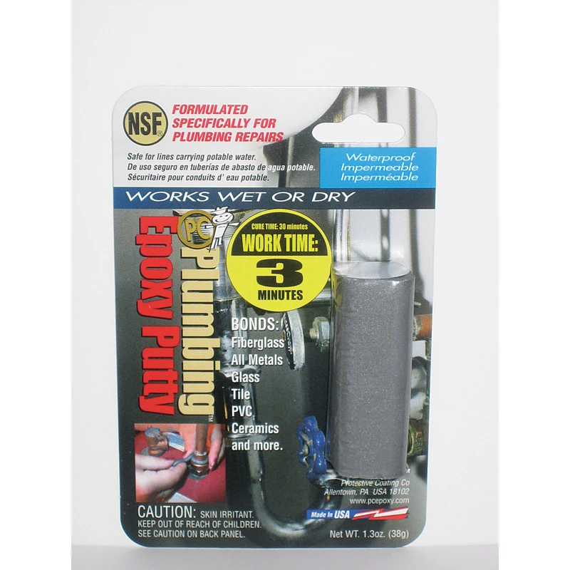 1.3 Oz. Gray Epoxy Putty For Plumbing Repairs