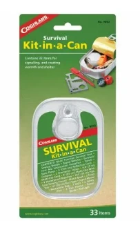 Survival Kit In A Can - 38 Essential Items For Outdoor Adventures