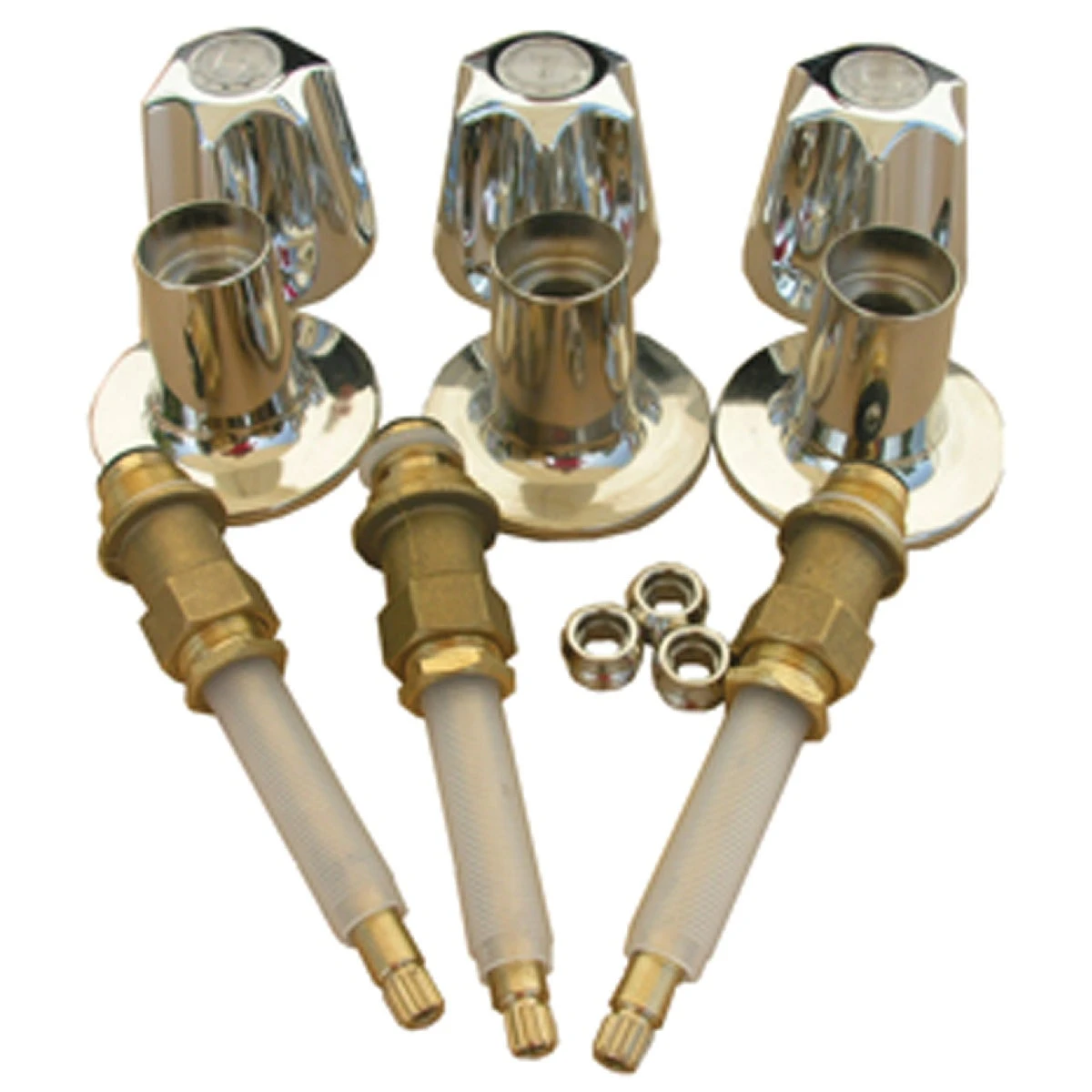 Price Pfister Round Clear Tub & Shower Handle Kit - Model 01-9451