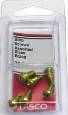 Brass Bibb Screw, Assorted, 6-Pk.