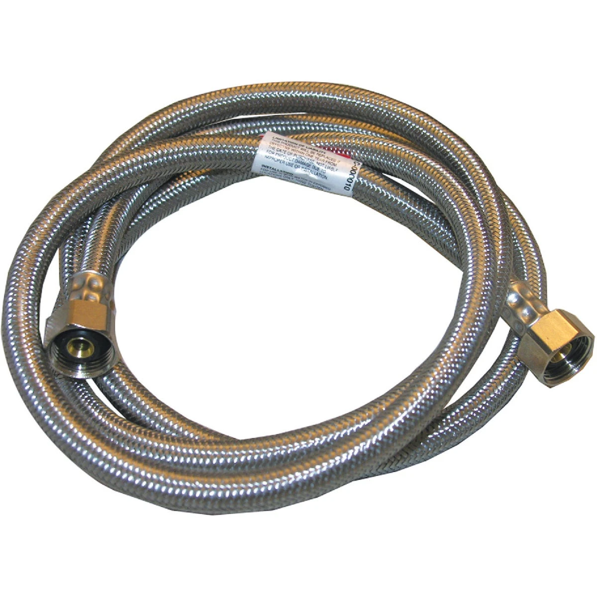 1/2 In. Ips X 1/2 In. Ips X 72 In. Braided Stainless Steel Faucet Connector