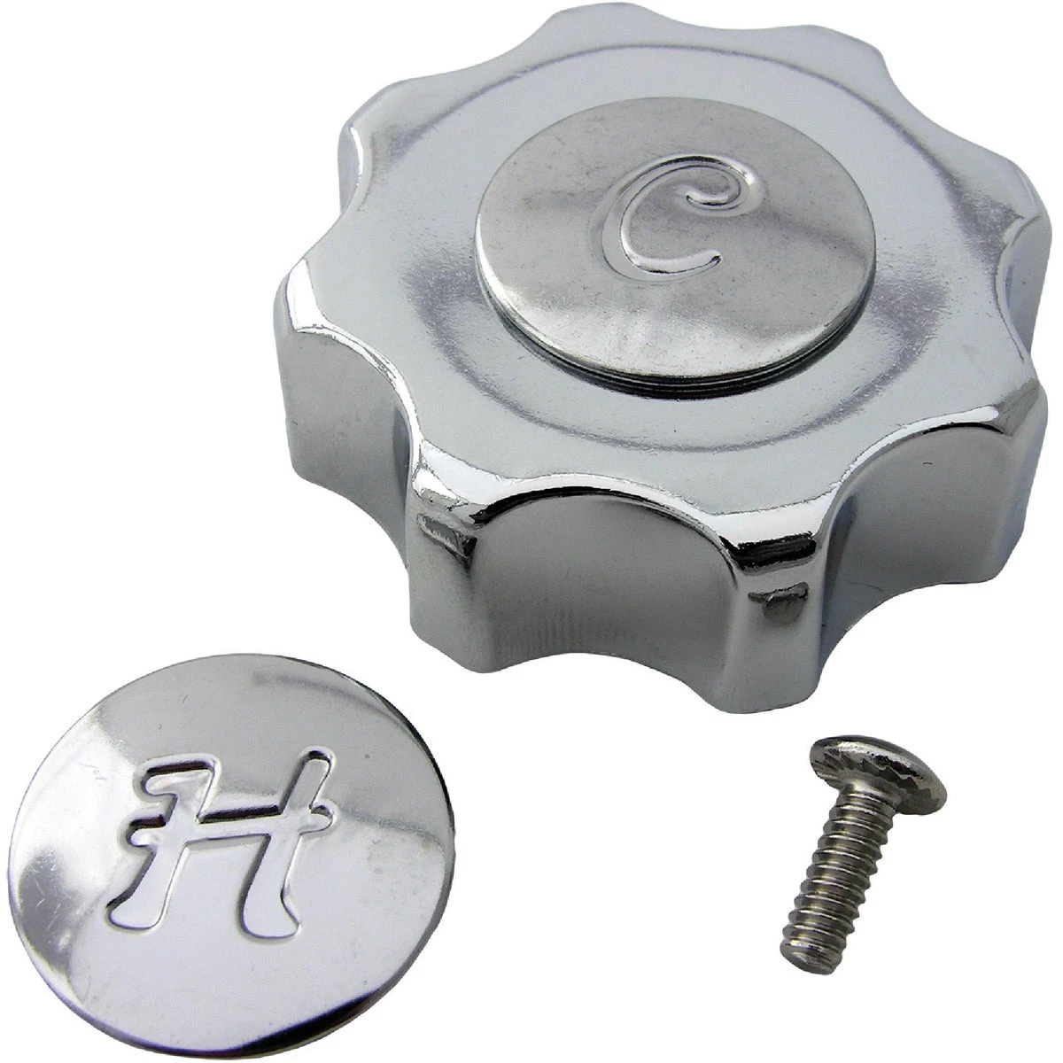 Price Pfister Crown Imperial Chrome Tub & Shower Handle Kit Hc-48mb