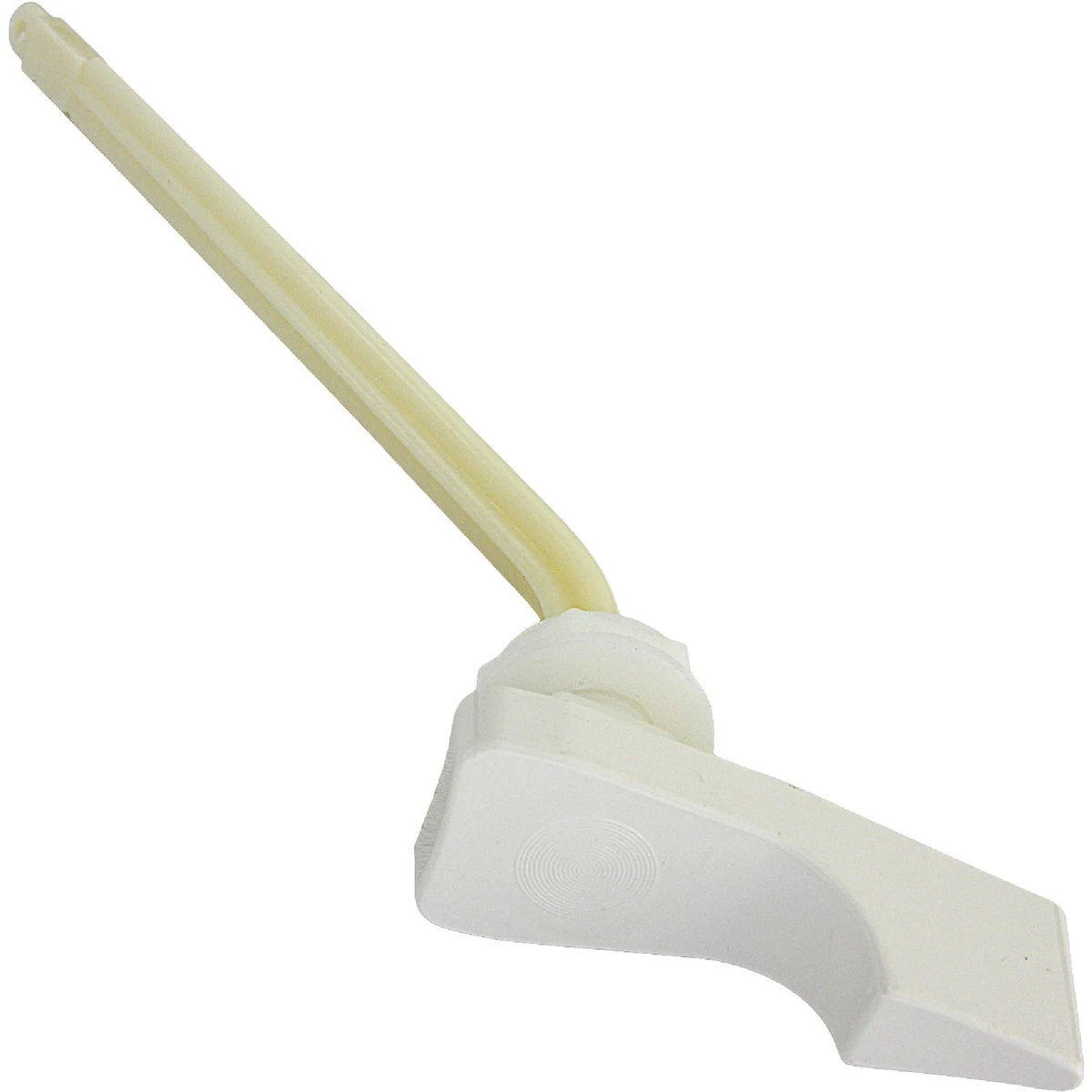 45 Degree White Toilet Tank Flush Lever With Plastic Arm For American Standard