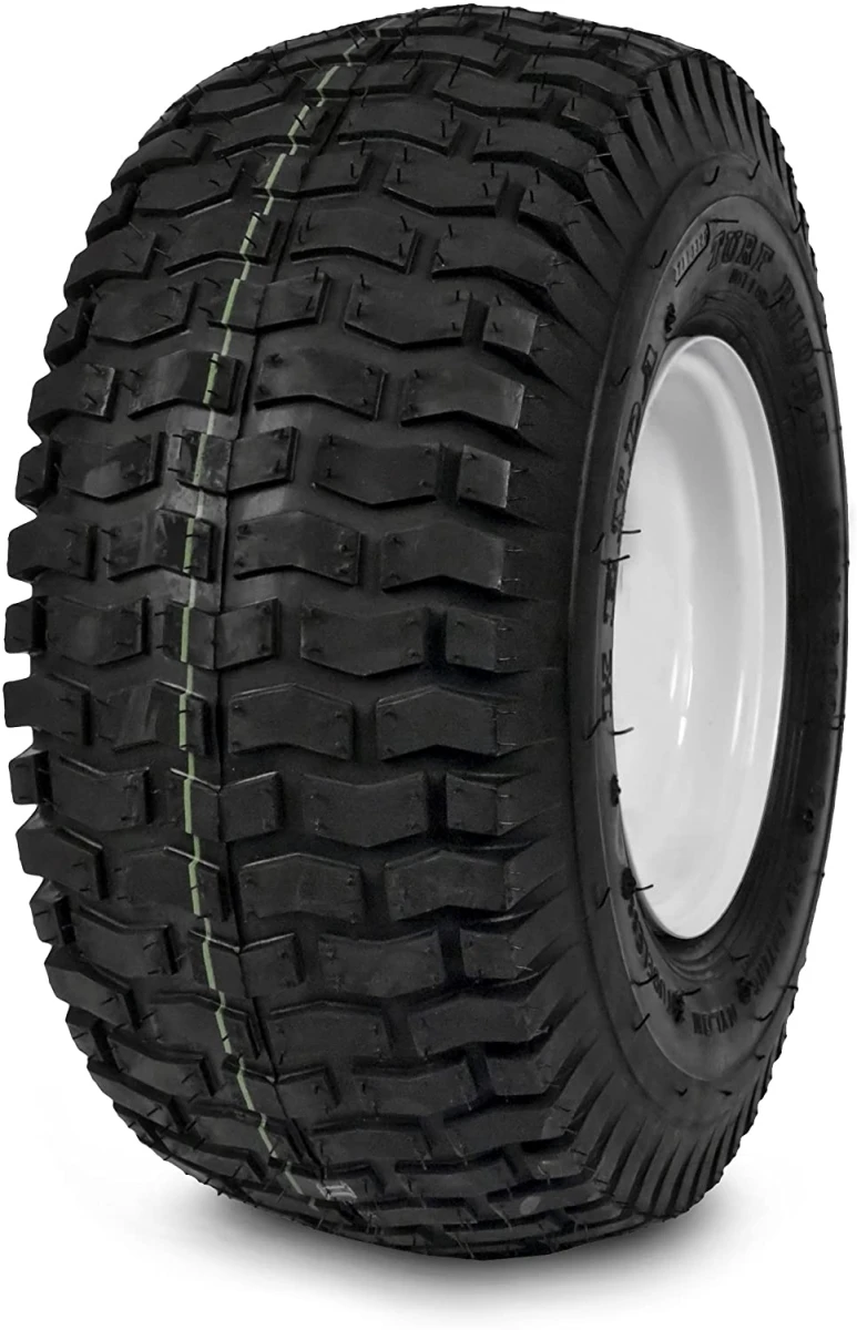 K358 Turf Rider 16x6.50-8 Tire On 8 In. Wheel With 4 In. Centered Hub And 3/4 In. Bore