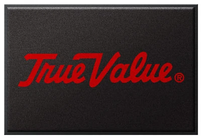 True Value Logo Mat 4' X 6' Horizontal Design For Indoor And Outdoor Use