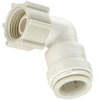 Pex Quick Connect Swivel Pipe Elbow, 3/8 X 7/8 In., 250 Psi, Model 3520-0813