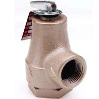Boiler Pressure Relief Valve, Three Quarter Inch, Durable Brass Construction