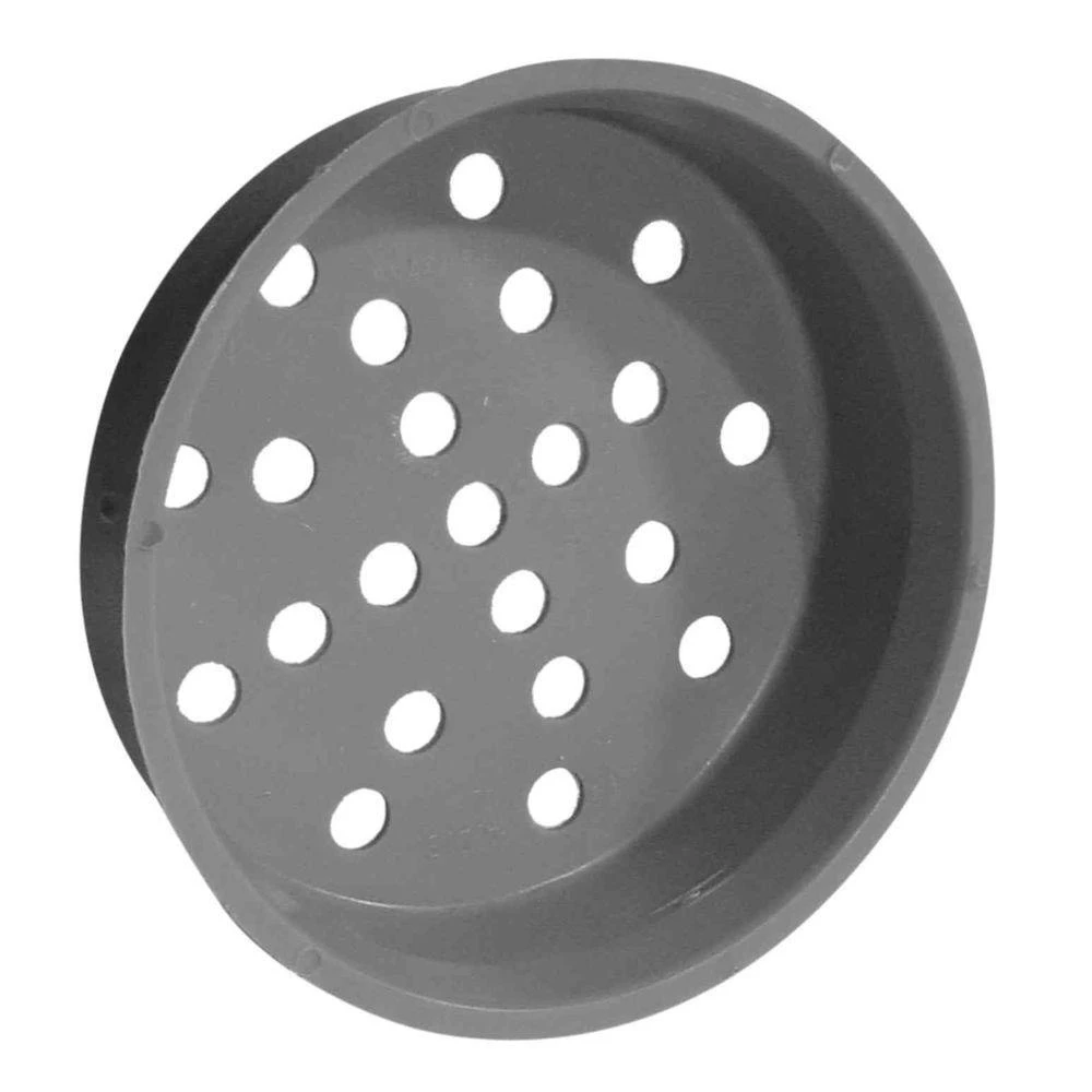 4-inch Perforated Drain Tube End Plug - Model 434aa