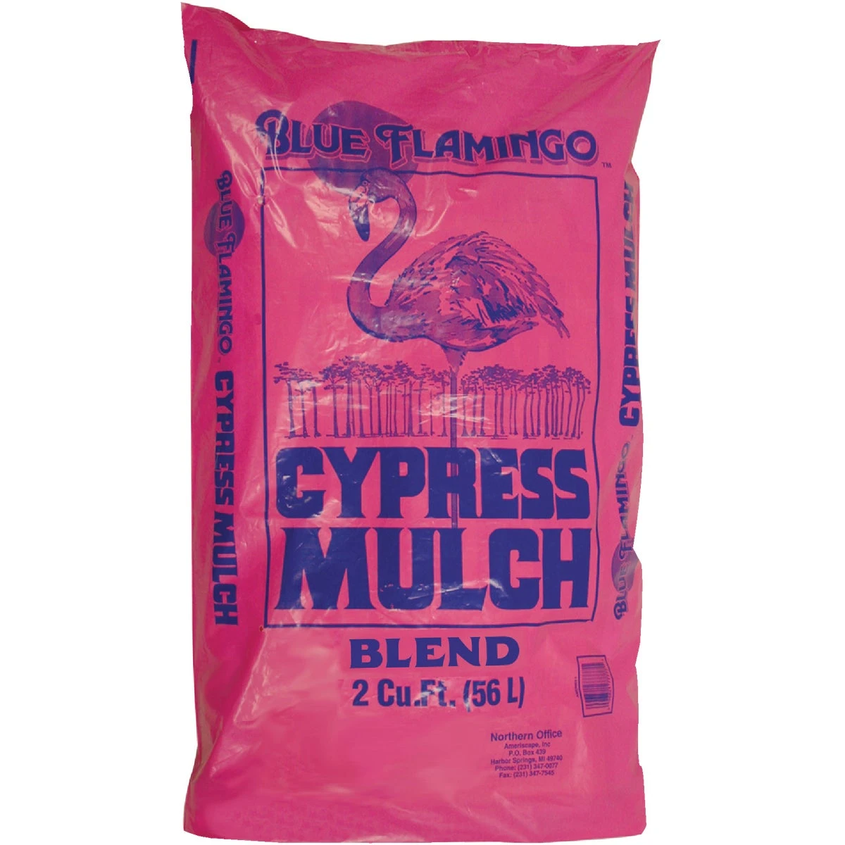 2 Cu. Ft. Tan Cypress Mulch Blend - Organic Landscaping Material
